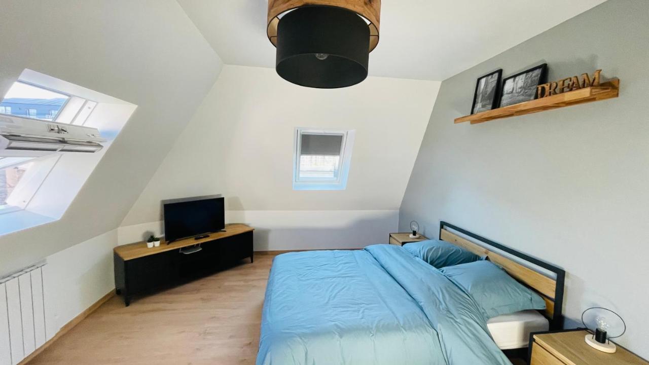 A La Clef - Charmant Studio Proche Gare Et Centre - Ideal Pro & Couple - Wifi Le Mans Exterior foto